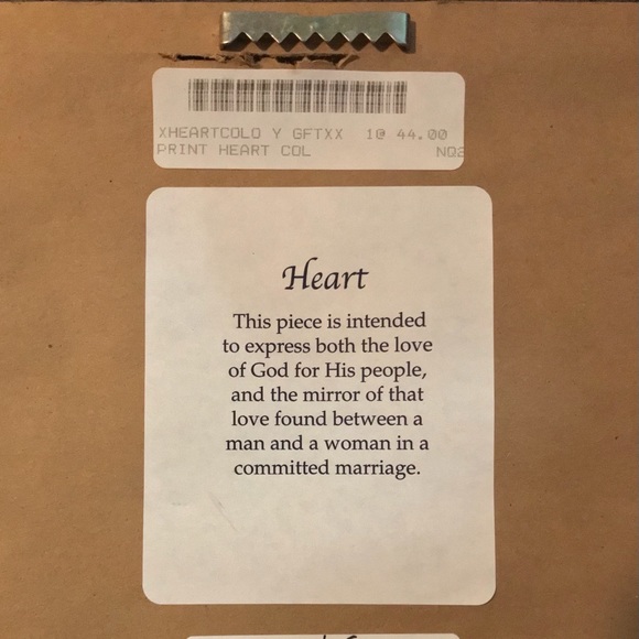 JEREMIAH 3:13 Framed Print. “I have loved you with an everlasting love.” VGUC. - Picture 3 of 4